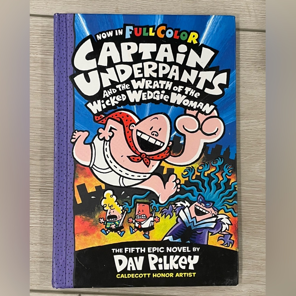 Captain Underpants Book in Full Color